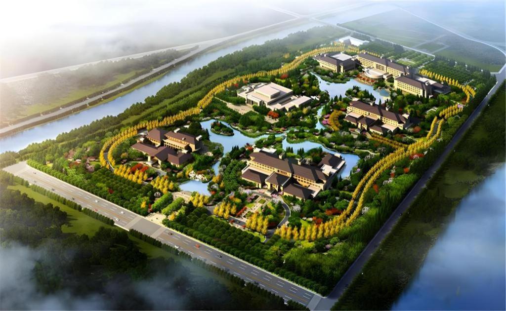 Linyi Blue Horizon International Hotel Yi He Exterior foto