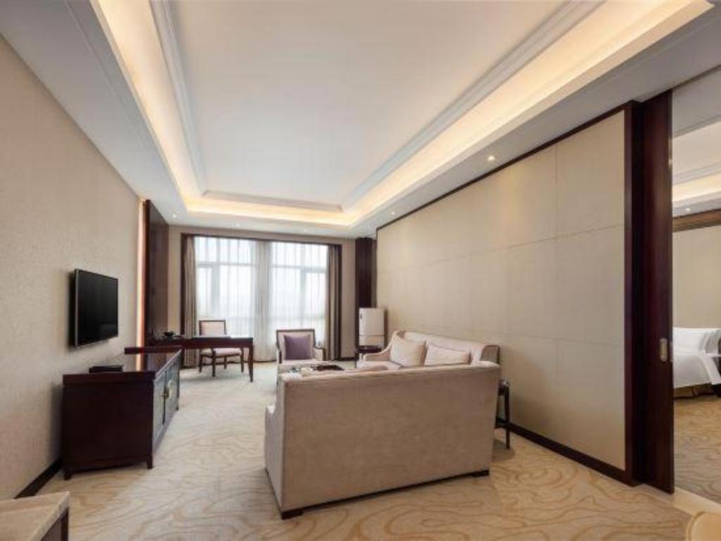 Linyi Blue Horizon International Hotel Yi He Exterior foto