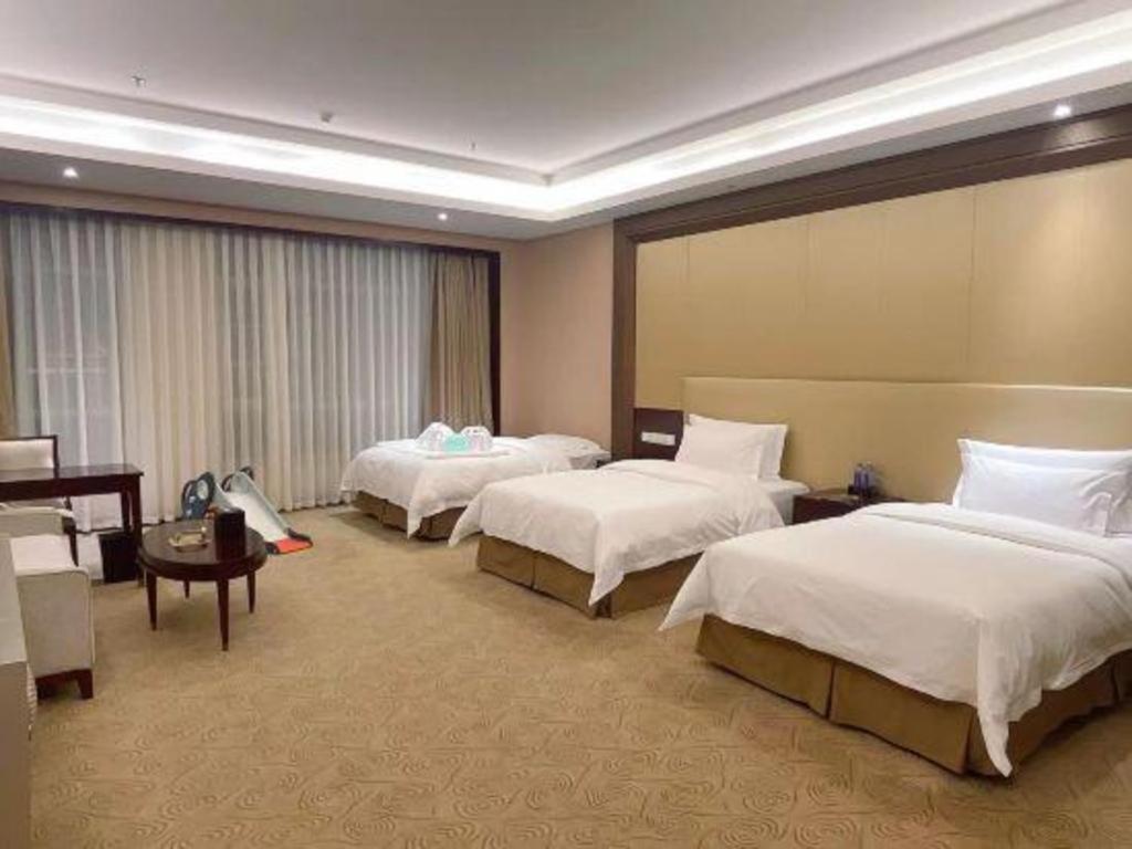 Linyi Blue Horizon International Hotel Yi He Exterior foto