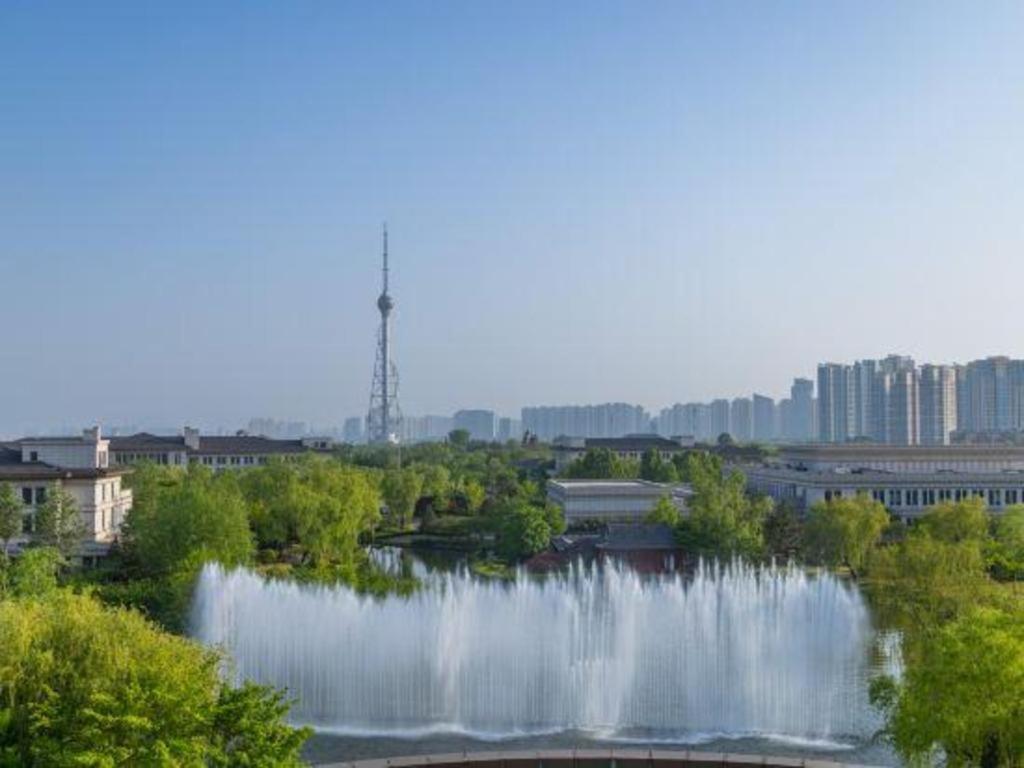 Linyi Blue Horizon International Hotel Yi He Exterior foto