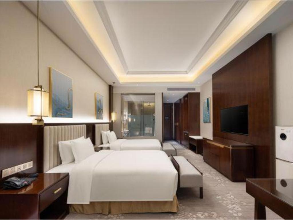Linyi Blue Horizon International Hotel Yi He Exterior foto