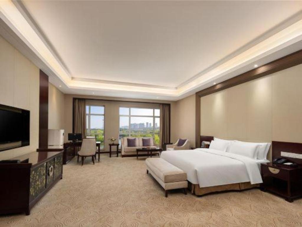 Linyi Blue Horizon International Hotel Yi He Exterior foto