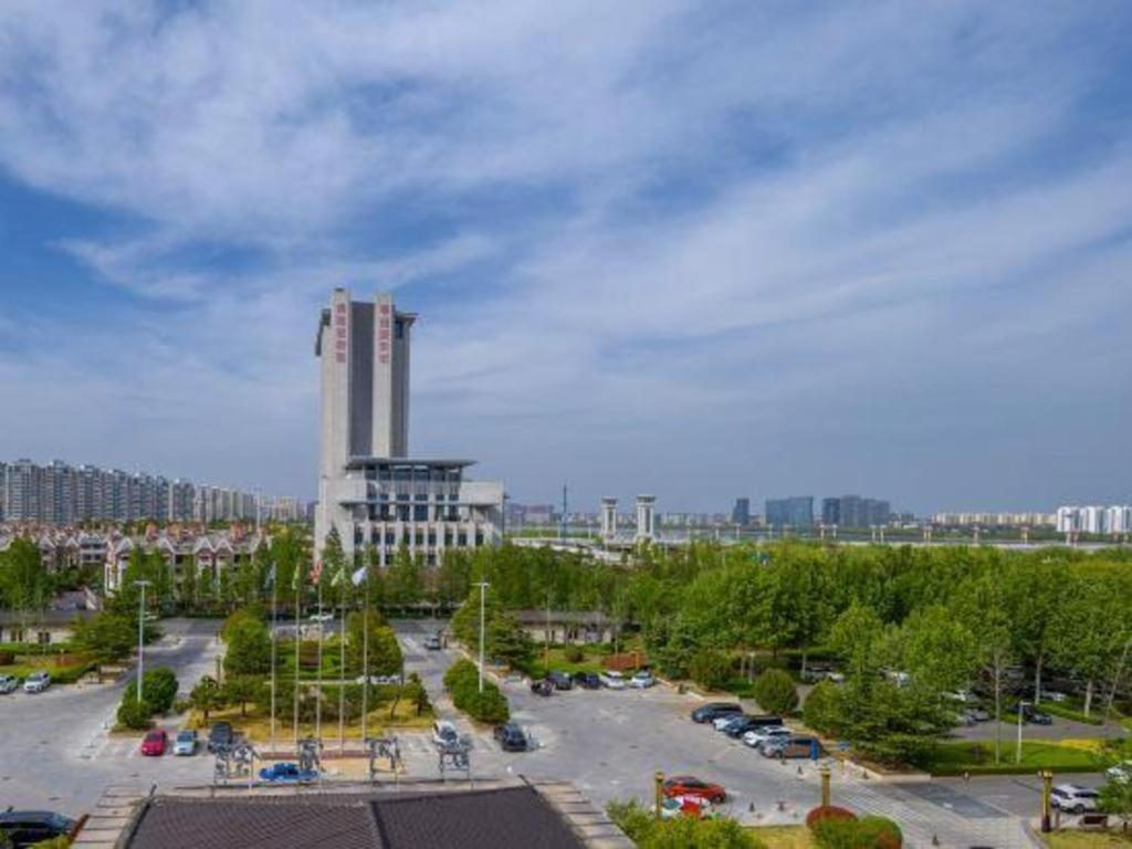 Linyi Blue Horizon International Hotel Yi He Exterior foto